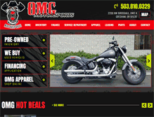 Tablet Screenshot of omgmotorsports.net